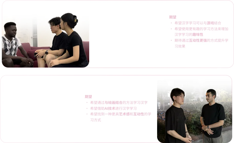 国际汉字学习者画像与访谈研究